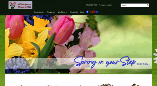 anewcreationflorist.com