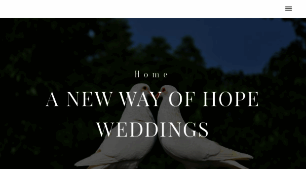 anewwayofhopeweddings.com