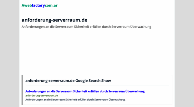 anforderung-serverraum.de.site2preview.com