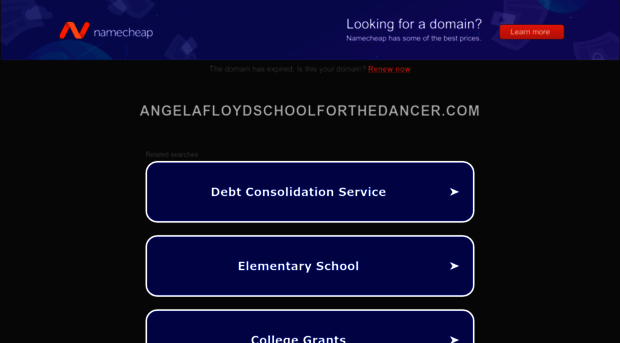 angelafloydschoolforthedancer.com