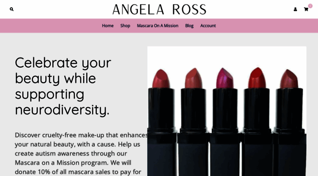 angelarosscosmetiques.com