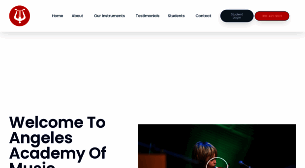 angelesacademyofmusic.com