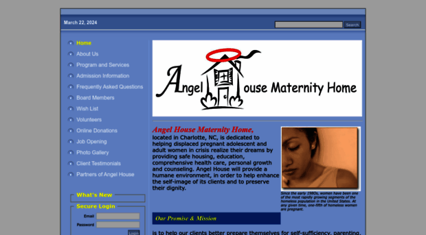 angelhousematernityhome.org