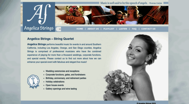 angelicastrings.com