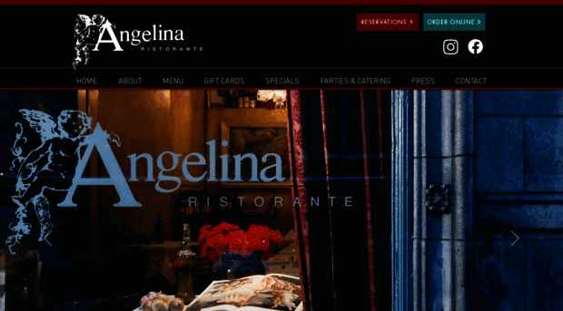 angelinaristorante.com