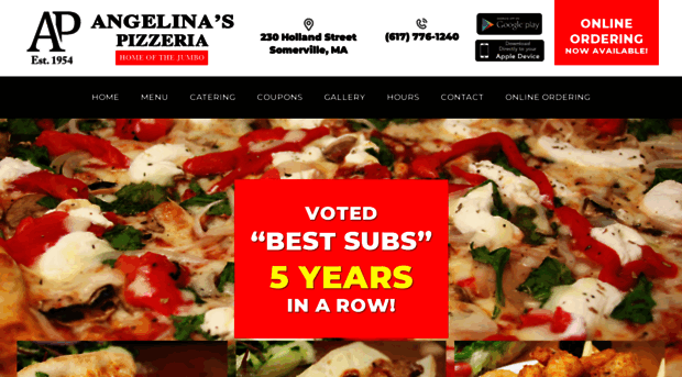 angelinaspizzeriasomerville.com