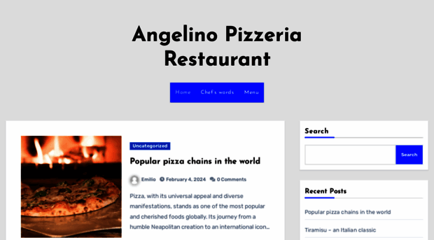 angelinopizzeria.com