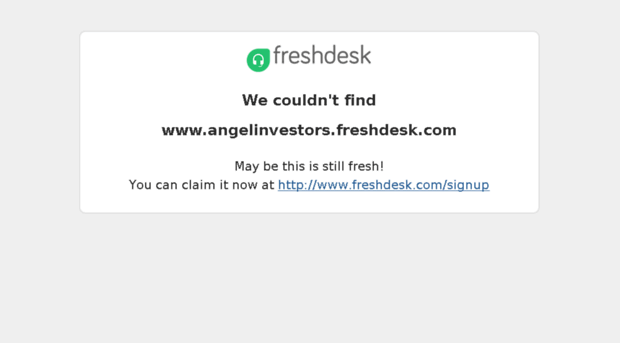 angelinvestors.freshdesk.com