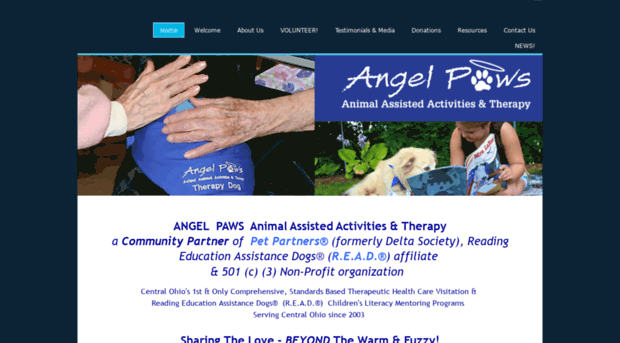 angelpawstherapy.org