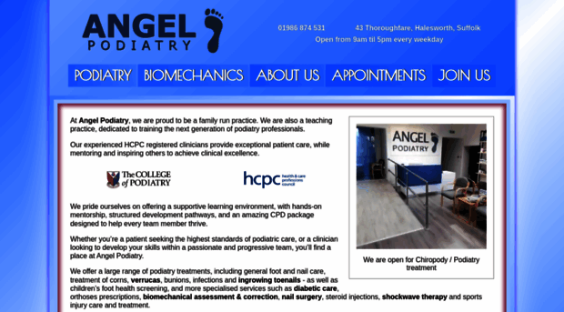 angelpodiatry.co.uk