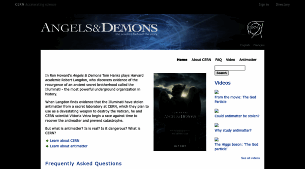 angelsanddemons.cern.ch