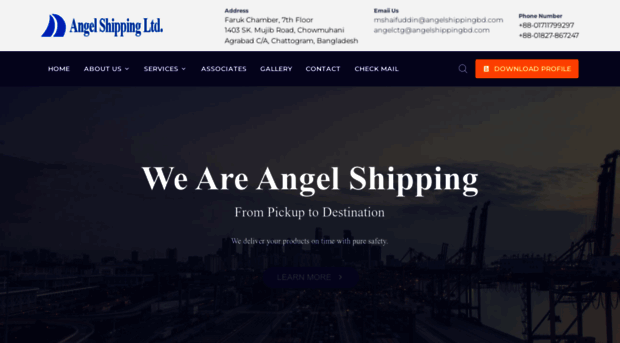 angelshippingbd.com