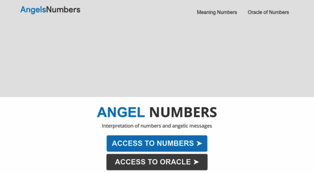 angelsnumbers.com