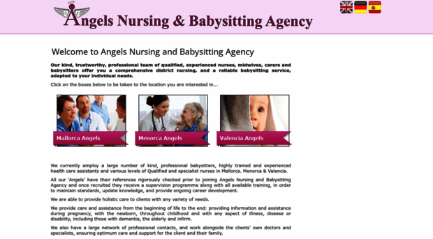 angelsnursingagency.com