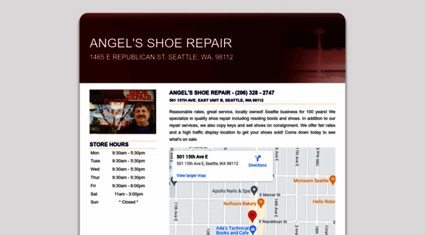 angelsshoerepair.com