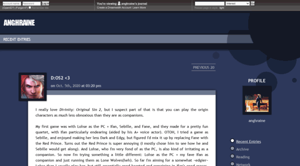 anghraine.dreamwidth.org
