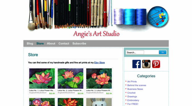 angiesartstudio.com