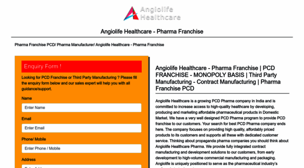 angiolife.pcd-franchise.com