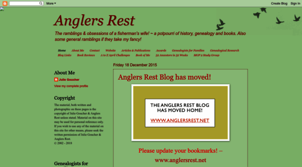 anglersrest.blogspot.com