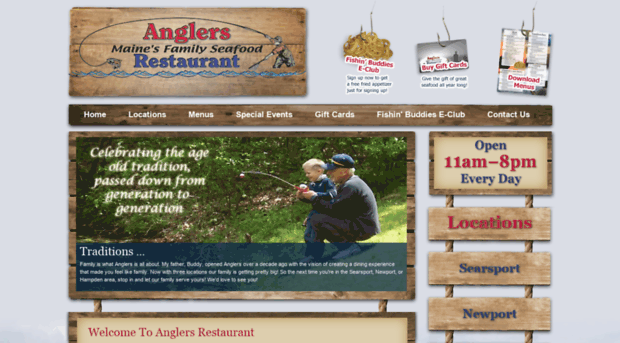 anglersseafoodrestaurant.com