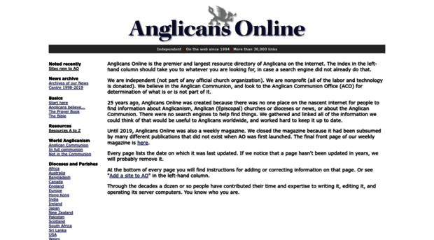 anglicansonline.org
