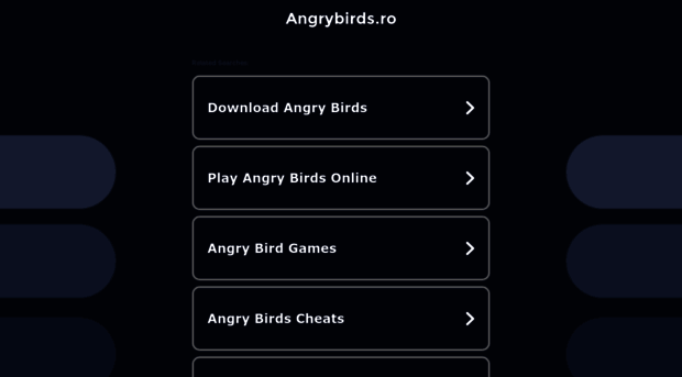 angrybirds.ro