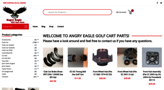 angryeaglegolfcartparts.org