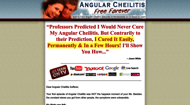 angularcheilitisfreeforever.com