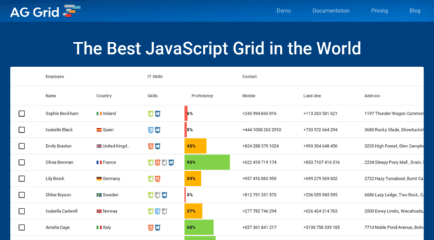 angulargrid.com