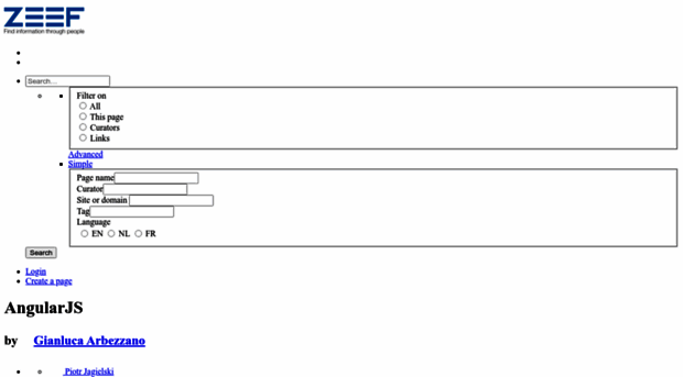 angularjs.zeef.com