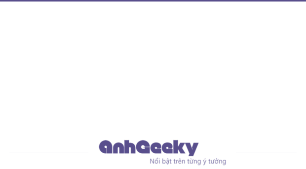 anhgeeky.com