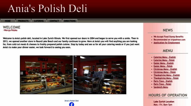 aniaspolishdeli.com