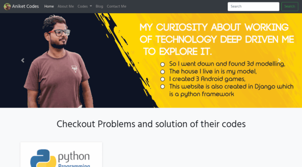 aniketcodes.pythonanywhere.com