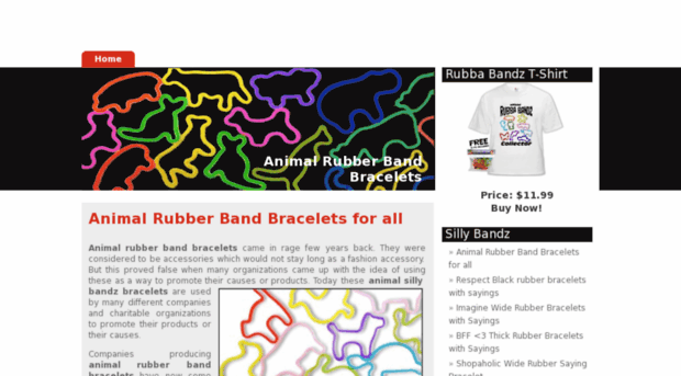 animal-rubberband-bracelets.com