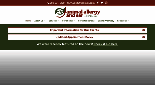 animalallergyandearclinic.com