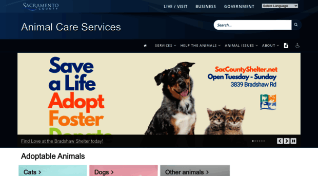 animalcare.saccounty.net