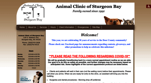 animalclinicofsturgeonbay.com