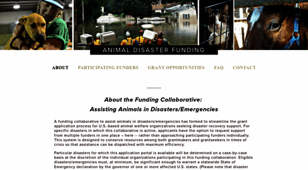 animaldisasterfunding.org