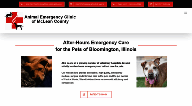 animalemergencybloomington.com