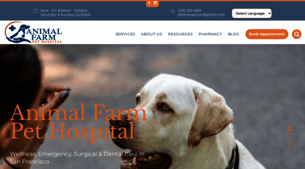 animalfarmpethospital.com