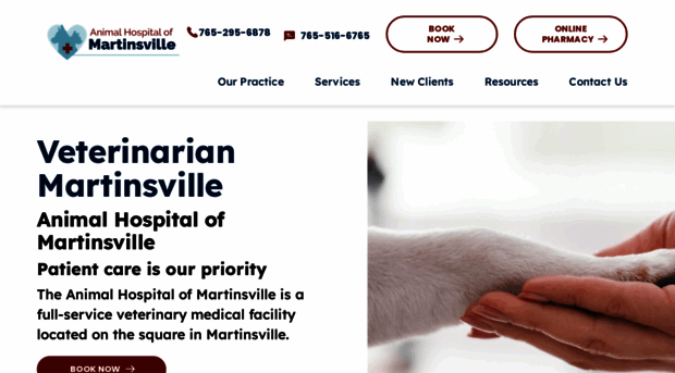 animalhospitalofmartinsville.com