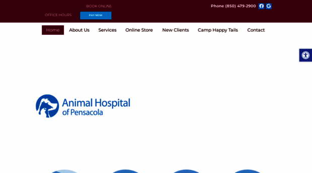 animalhospitalofpensacola.com