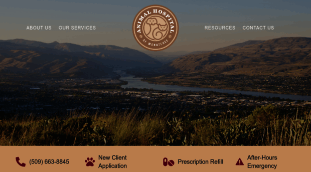 animalhospitalofwenatchee.com
