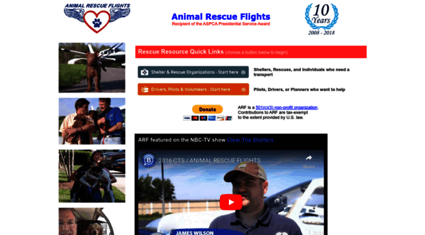 animalrescueflights.org