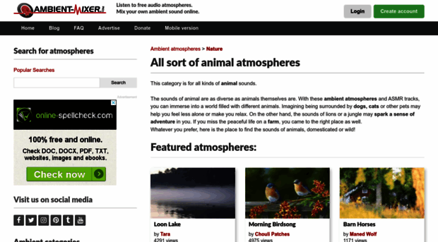animals.ambient-mixer.com