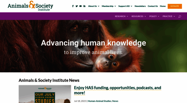 animalsandsociety.com