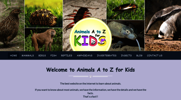 animalsatozforkids.com