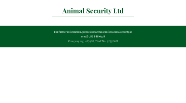 animalsecurity.ie