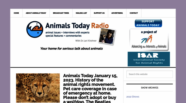 animalstodayradio.com