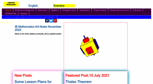 animated-mathematics.net